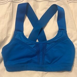 ALO Vibrant Blue Sports Bra